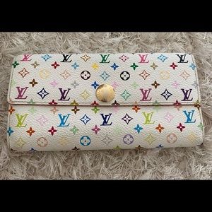 Louis Vuitton Multicolor Sarah Wallet